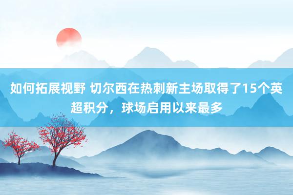 如何拓展视野 切尔西在热刺新主场取得了15个英超积分，球场启用以来最多